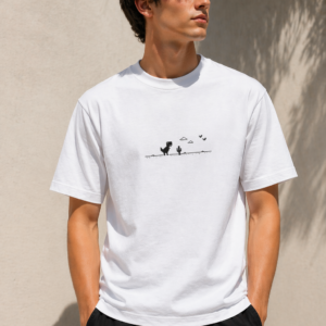 Chrome Dino - Unisex 100% cotton 180GSM T-Shirt