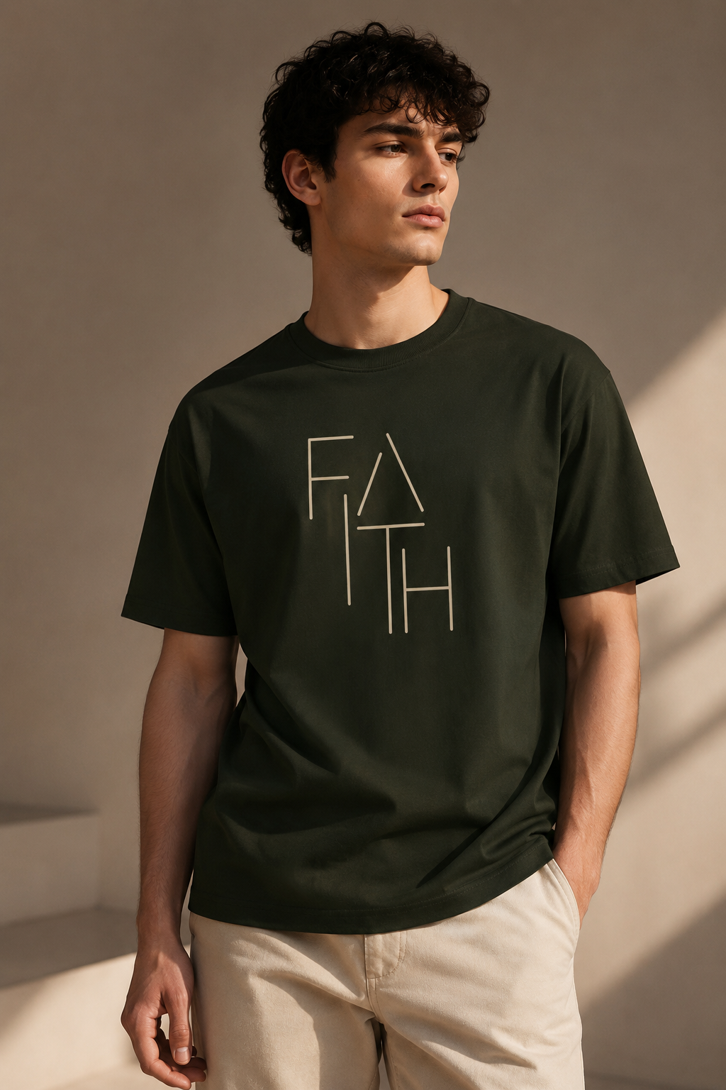 Faith – Unisex 100% cotton 180GSM T-shirt