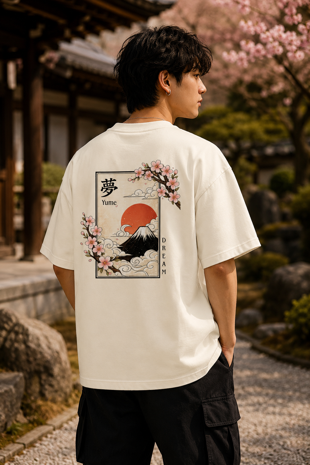 Yume – Unisex 260GSM Heavyweight Oversized Tee